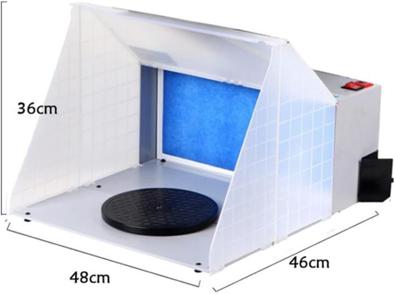 Anesty Duo-Pro 塗装ブース 強力2基ファン スプレーブース 独立した